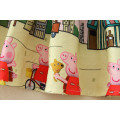 carton characters clothes cute patterns dresses pig printed for kids lovely pink garment adorable clothing